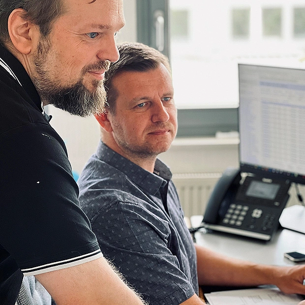 Peer-Kristian Ott und Stefan Meyer