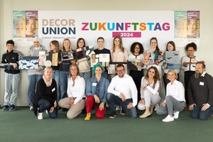 Zukunftstag 2024 bei der DECOR-UNION: Kreativität trifft auf Inspiration 